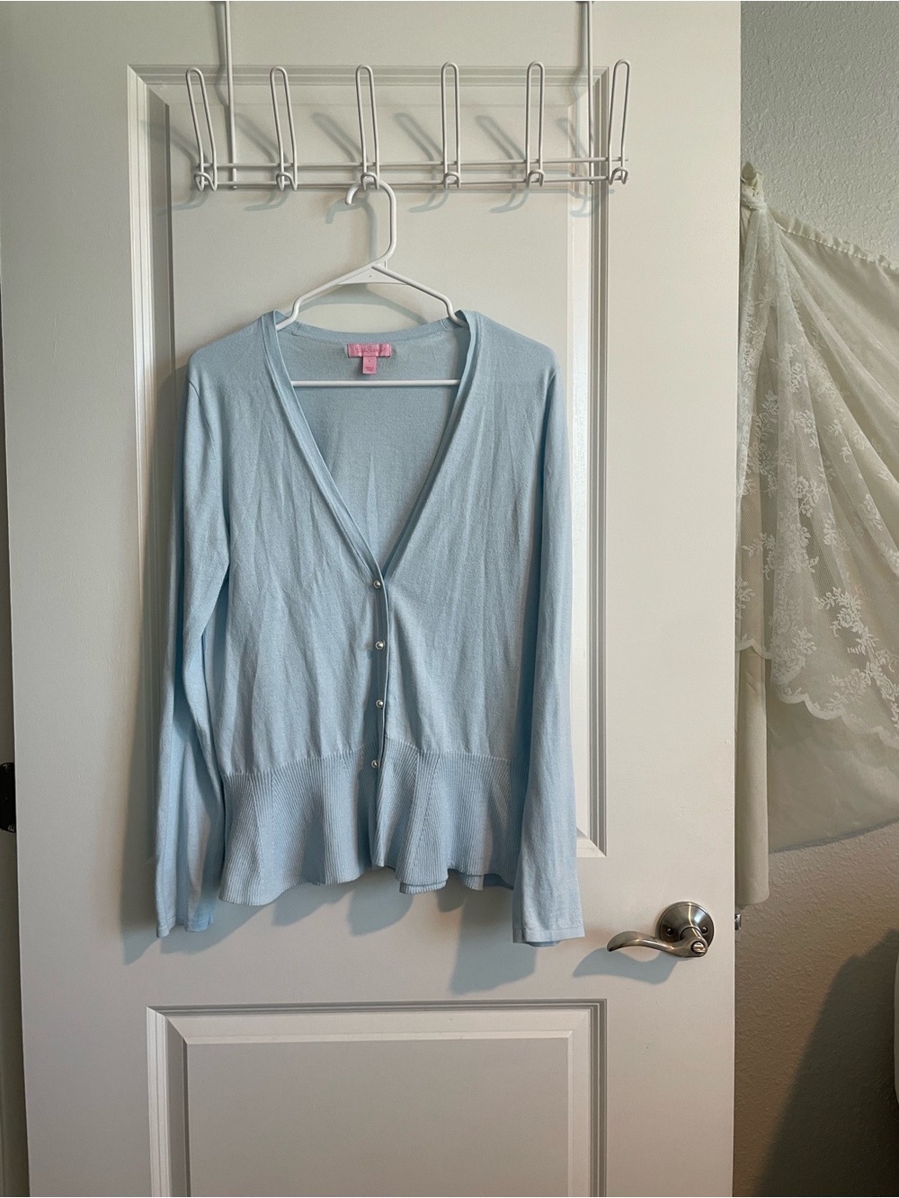 Lilly Pulitzer V-Neck Button Cardigan | Blue